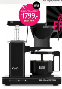 Kop & Kande MOCCAMASTER Kaffemaskine tilbud