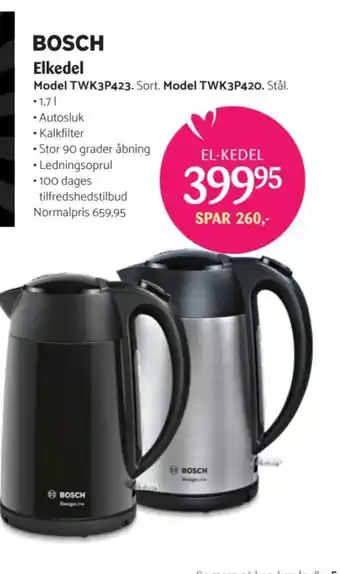 BOSCH Elkedel
