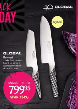 Kop & Kande GLOBAL Knivsæt tilbud