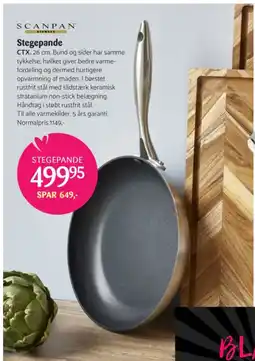 Kop & Kande SCANPAN Stegepande tilbud