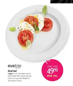 Kop & Kande Eva trio Oval fad tilbud