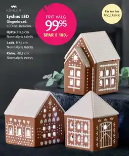 Kop & Kande KÄHLER Lyshus LED tilbud