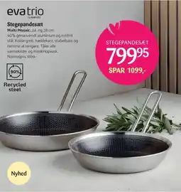 Kop & Kande Eva Trio Stegepandesæt tilbud