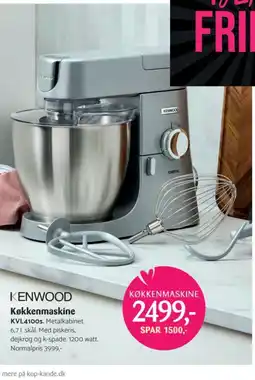 Kop & Kande KENWOOD Køkkenmaskine KVL4100S tilbud