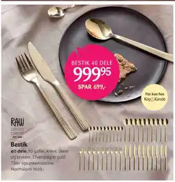 Kop & Kande Bestik tilbud