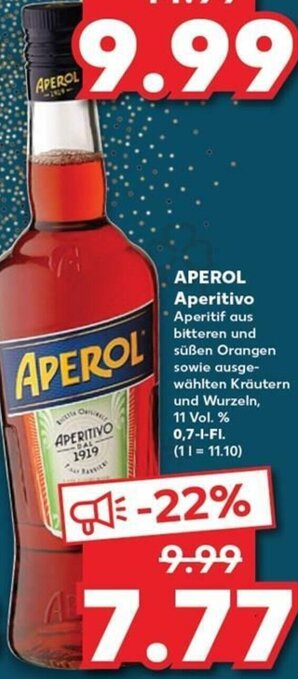 Kaufland Aperol Aperitivo tilbud