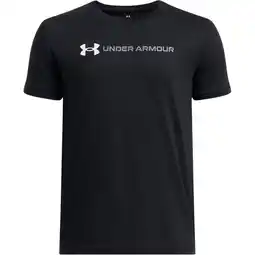 Sport 24 Under Armour Logo Sportstyle Wordmark T-Shirt Børn tilbud