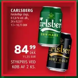Scandinavian Park CARLSBERG, DKK 84.99 tilbud