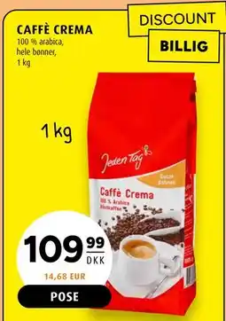 Scandinavian Park CAFFÈ CREMA, DKK 109.99 tilbud