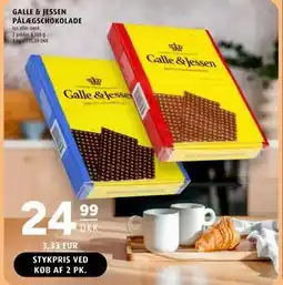 Scandinavian Park GALLE & JESSEN PÅLÆGSCHOKOLADE, DKK 24.99 tilbud