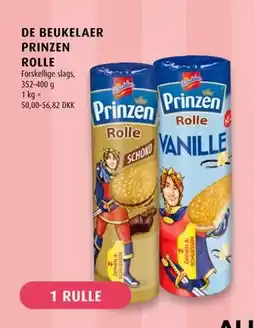 Scandinavian Park DE BEUKELAER PRINZEN ROLLE, DKK 20 tilbud