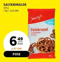 Scandinavian Park SALTKRINGLER, DKK 6.49 tilbud