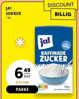 Scandinavian Park JA! SUKKER, DKK 6.49 tilbud