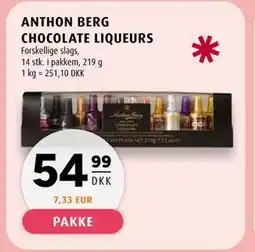Scandinavian Park ANTHON BERG CHOCOLATE LIQUEURS, DKK 54.99 tilbud