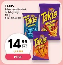 Scandinavian Park TAKIS, DKK 14.99 tilbud