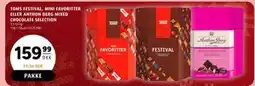 Scandinavian Park TOMS FESTIVAL, MINI FAVORITTER ELLER ANTHON BERG MIXED CHOCOLATE SELECTION, DKK 159.99 tilbud