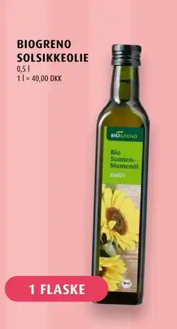 Scandinavian Park BIOGRENO SOLSIKKEOLIE, DKK 20 tilbud