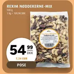 Scandinavian Park REXIM NØDDEKERNE-MIX, DKK 54.99 tilbud