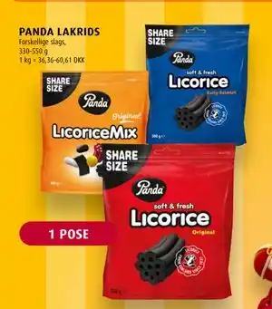 PANDA LAKRIDS, DKK 20