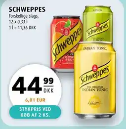 Scandinavian Park SCHWEPPES, DKK 44.99 tilbud