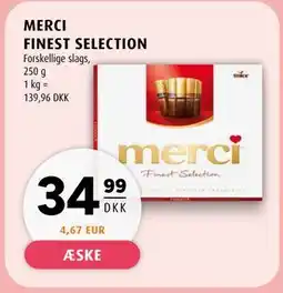 Scandinavian Park MERCI FINEST SELECTION, DKK 34.99 tilbud