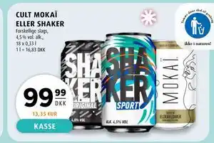 Scandinavian Park CULT MOKAÏ ELLER SHAKER, DKK 99.99 tilbud