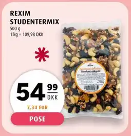 Scandinavian Park REXIM STUDENTERMIX, DKK 54.99 tilbud