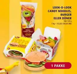 Scandinavian Park LOOK-O-LOOK CANDY NOODLES, BURGER ELLER DÖNER, DKK 20 tilbud