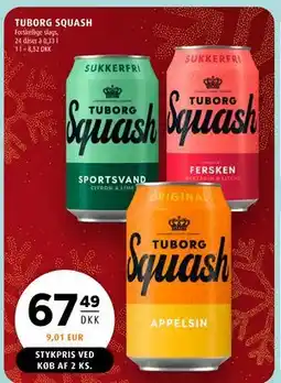 Scandinavian Park TUBORG SQUASH, DKK 67.99 tilbud