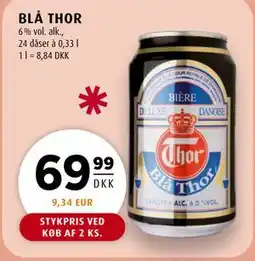 Scandinavian Park BLÅ THOR, DKK 69.99 tilbud