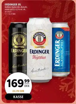 Scandinavian Park ERDINGER ØL, DKK 169.99 tilbud