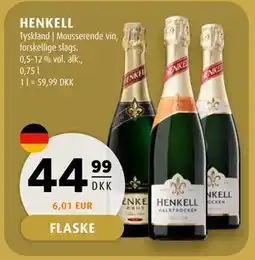 Scandinavian Park HENKELL, DKK 44.99 tilbud