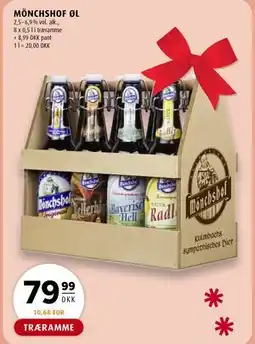 Scandinavian Park MÖNCHSHOF ØL, DKK 79.99 tilbud