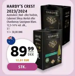 Scandinavian Park HARDY’S CREST 2023/2024, DKK 89.99 tilbud