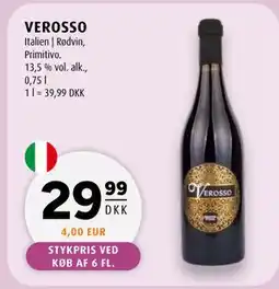 Scandinavian Park VEROSSO, DKK 29.99 tilbud