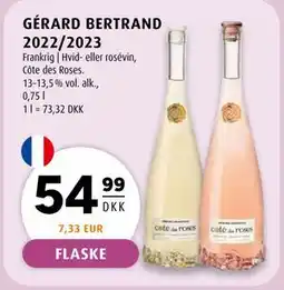 Scandinavian Park GÉRARD BERTRAND 2022/2023, DKK 54.99 tilbud