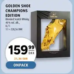 Scandinavian Park GOLDEN SHOE CHAMPIONS EDITION, DKK 159.99 tilbud