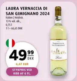 Scandinavian Park LAURA VERNACCIA DI SAN GIMIGNANO 2024, DKK 49.99 tilbud