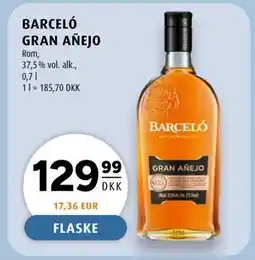 Scandinavian Park BARCELÓ GRAN AÑEJO, DKK 129.99 tilbud