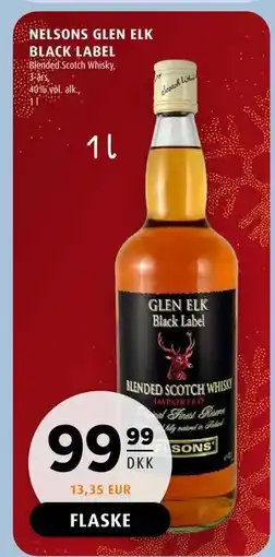 Scandinavian Park NELSONS GLEN ELK BLACK LABEL, DKK 99.99 tilbud