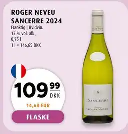 Scandinavian Park ROGER NEVEU SANCERRE 2024, DKK 109.99 tilbud