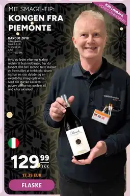 Scandinavian Park BAROLO 2018, DKK 129.99 tilbud