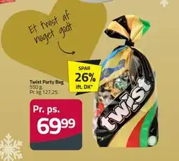 Fleggaard Twist Party Bag, DKK 69.99 tilbud