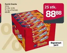 Fleggaard Dumle Snacks, DKK 88.88 tilbud
