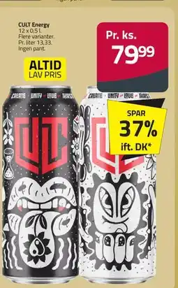 Fleggaard CULT Energy, DKK 79.99 tilbud