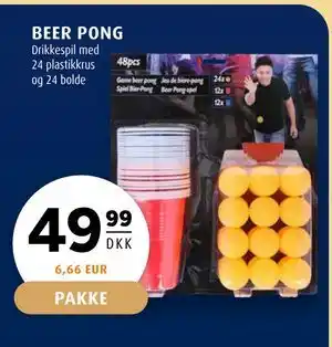 Scandinavian Park BEER PONG, DKK 49.99 tilbud