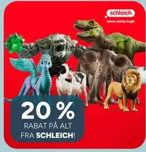 Scandinavian Park 20% RABAT PÅ ALT FRA SCHLEICH tilbud