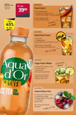 Fleggaard Aqua D’or Black Tea Fersken, DKK 39.99 tilbud