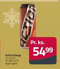 Fleggaard Action Energy, DKK 54.99 tilbud