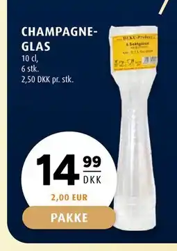Scandinavian Park CHAMPAGNEGLAS, DKK 14.99 tilbud